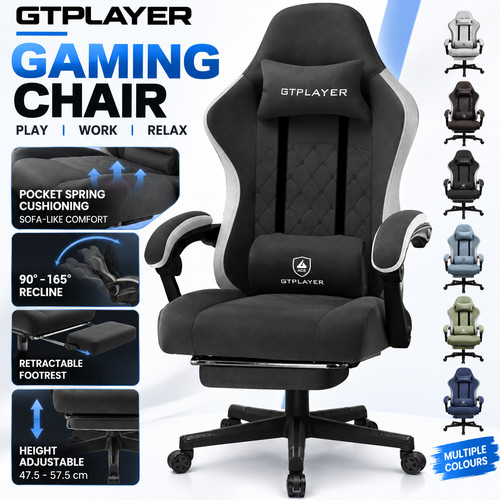 Gtplayer fabric gaming - fabric, chair