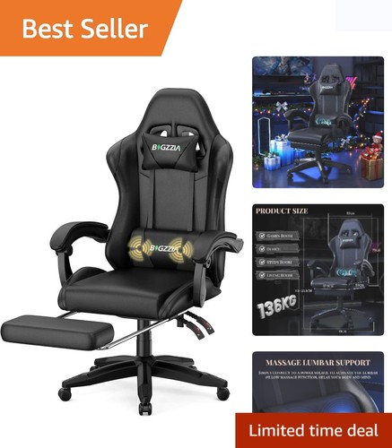 Massage gaming chair with - gaming,