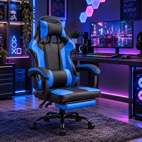 Computer gaming chair - gaming, recliner