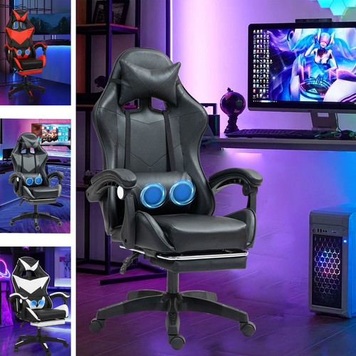 Leather gaming chair massage - gaming,