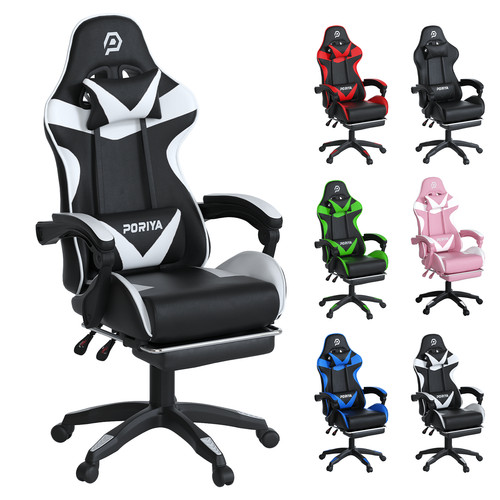 Gaming chair footrest - gaming, w/