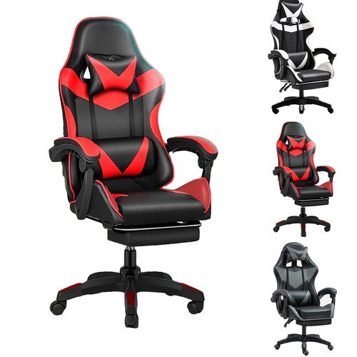Chair gaming office - chair, pu