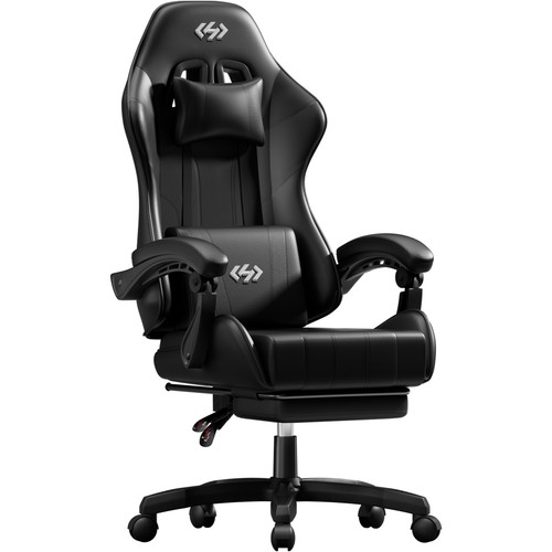Gaming chair with - gaming, footrest