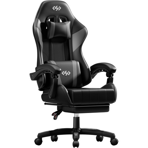 Gaming chair with - chair, footrest