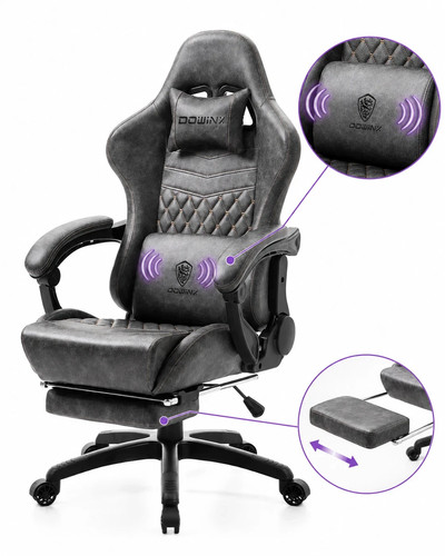 Dowinx grey gaming chair - grey,