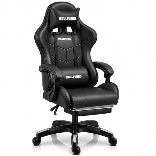 Gaming office chair - gaming, leather