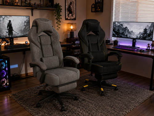 Slate grey gaming chair - grey,