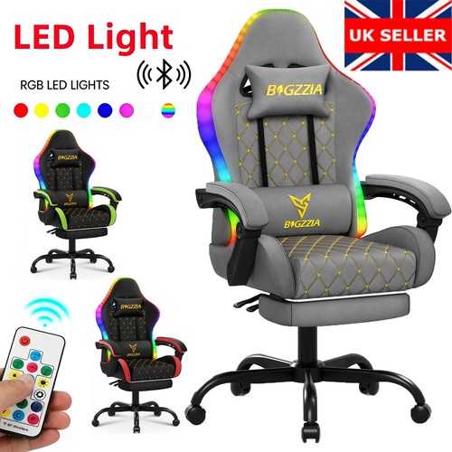 Gaming chair footrest - w/,