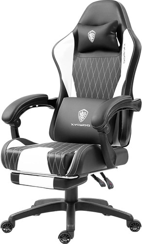 Gaming chair footrest massage - chair,