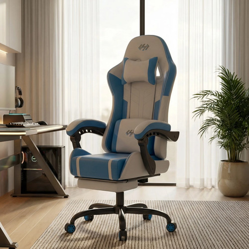 Ergonomic gaming chair - ergonomic, pu